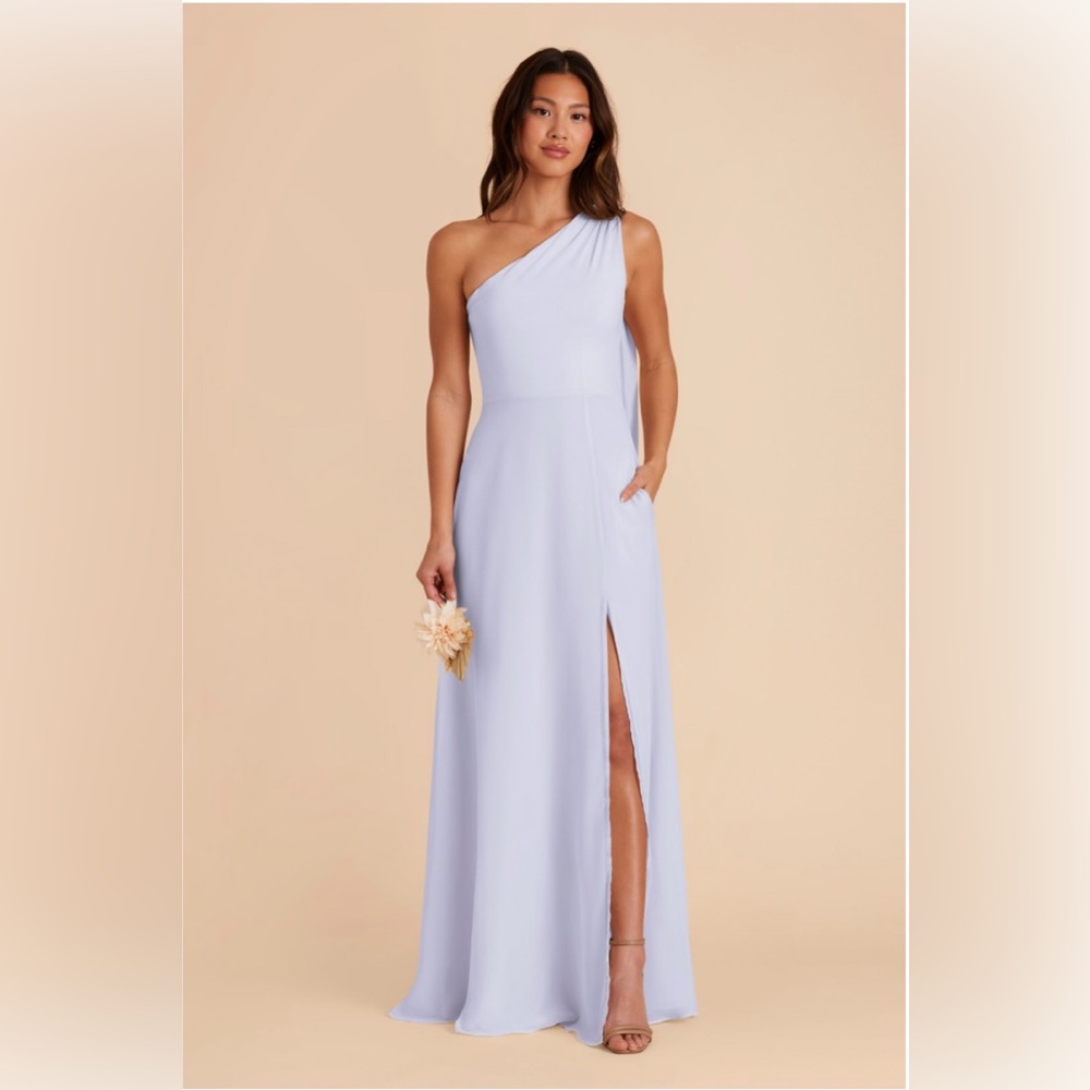 Birdy Grey Periwinkle One Shoulder Bridesmaid Dress
